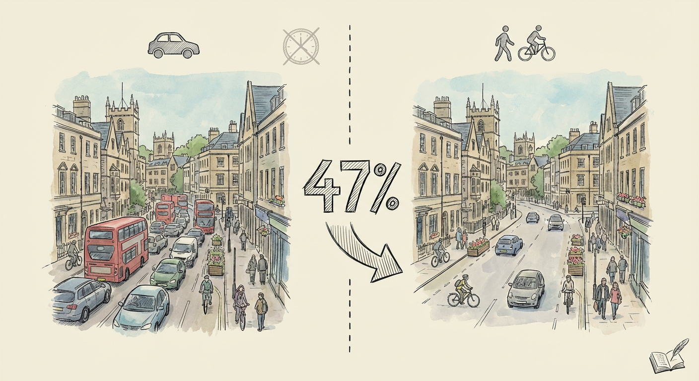 Illustration for The 15-Minute City Backlash Has Hit Our Neighborhood — Here's What the Data Actually Shows