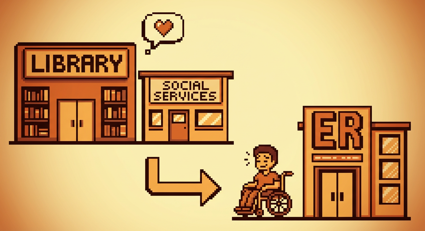 Illustration for Your Local Library Is Quietly Becoming a Social Services Hub in 2025 — And Nobody's Sure How to Feel About It
